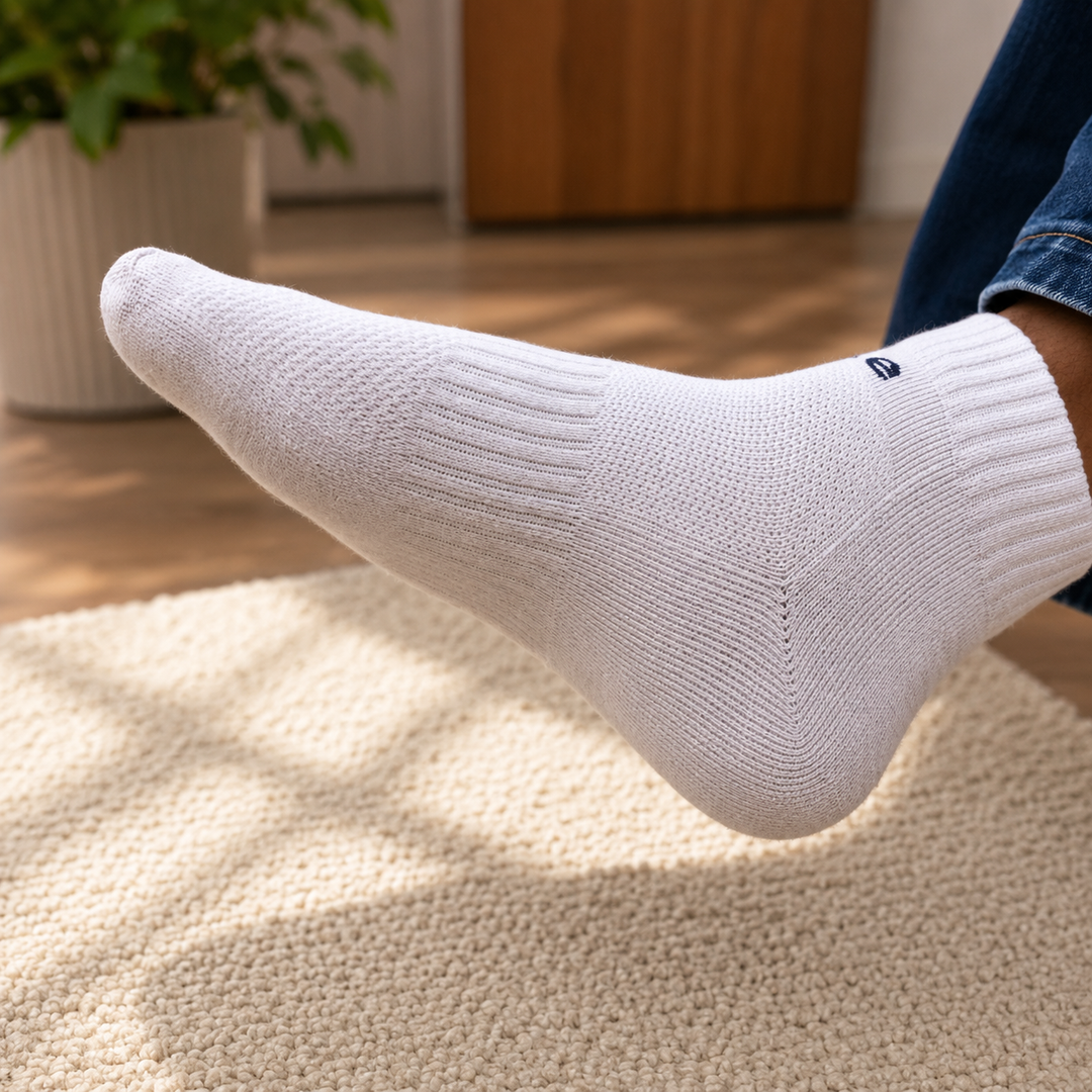 Kijike Bamboo Unisex Ankle Socks. 2 Pairs