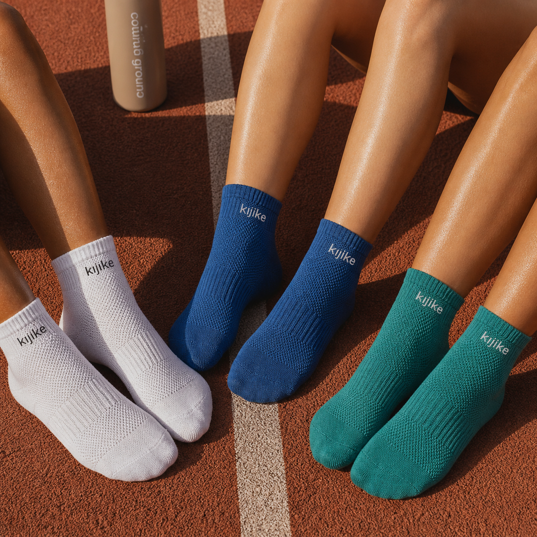 Kijike Bamboo Unisex Ankle Socks. 3 Pairs