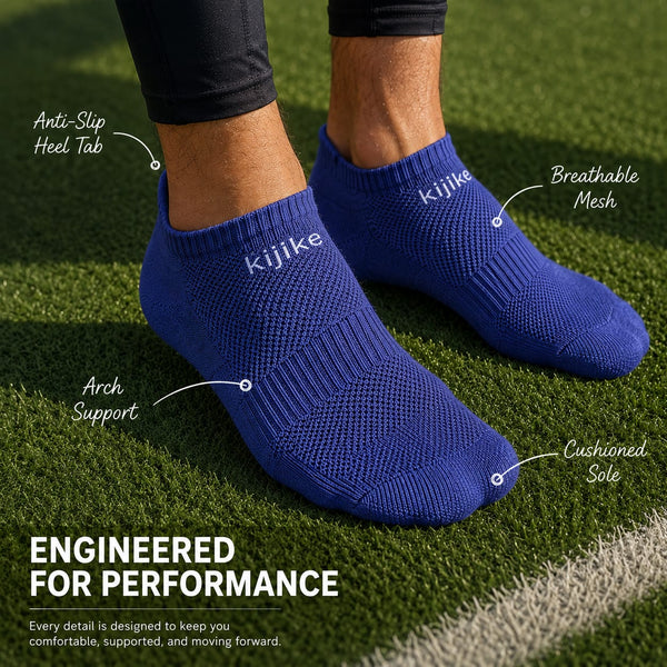 Kijike Bamboo Unisex Ankle Socks